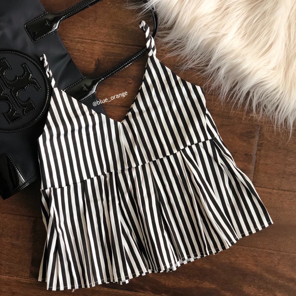 ✨JUST IN✨NEW STRIPED BABYDOLL TOP - Picture 2 of 6